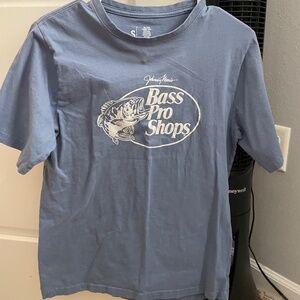 Small Blue Bass Pro Shops Tee